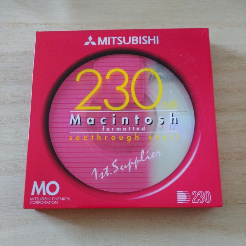 MITSUBISHI MOディスク 230MB