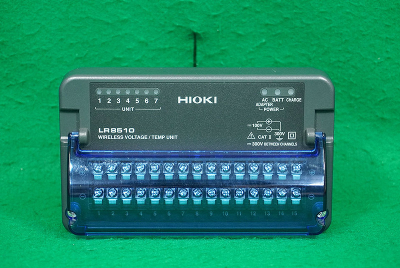 ワイヤレス電圧・温度ユニット LR8510 HIOKI 日置電機 中古