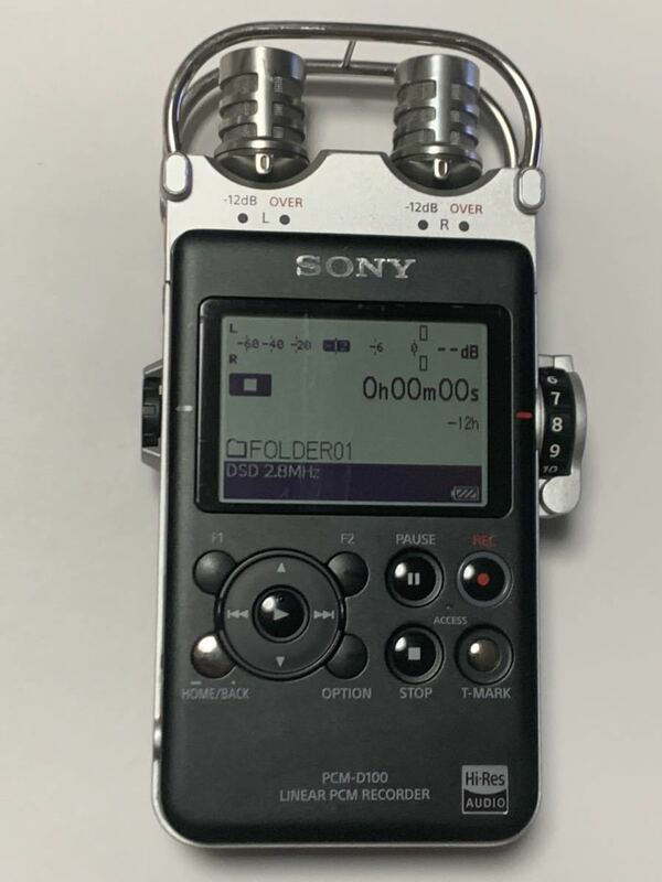ソニー SONY リニアPCMレコーダー PCM-D100 