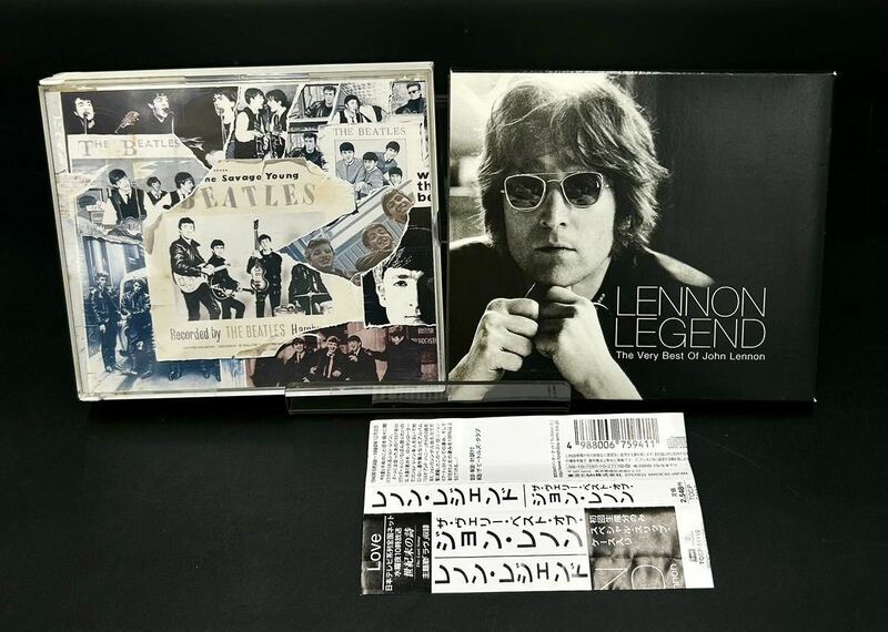 3. BEATLES John Lennon 【 ANTHOLOGY 1 】【LENNON LEGEND 】[動作未確認] CD ビートルズ ジョンレノン まとめて