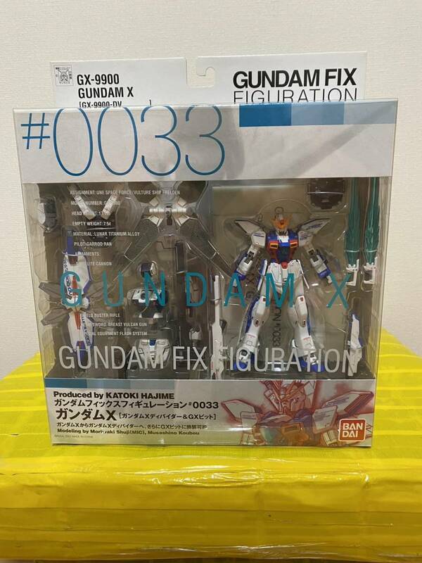 希少！未開封品　GUNDAM FIX FIGURATION #0033ガンダムエックス GFF　カトキハジメ