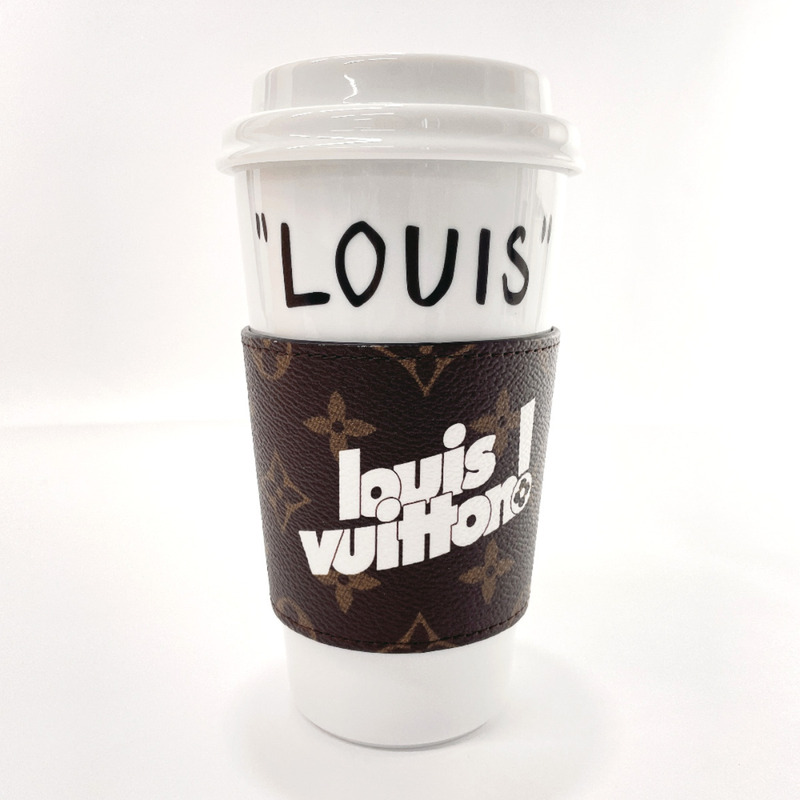 ルイヴィトン LOUIS VUITTON マグカップ GI0653 モノグラム カップ ルイ マグカップ 陶器 ホワイト 未使用品