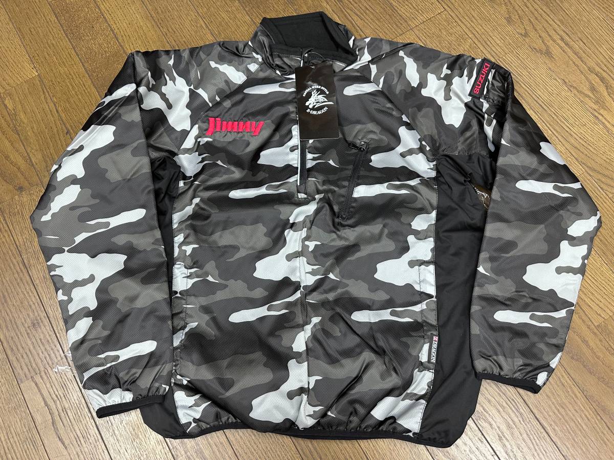 超希少! 限定品! 新品 スズキコレクション ジムニー 迷彩柄 プルオーバージャケット Lサイズ Z-DRAGON SJ10 JA11 JB23W JB64W JB74W JC74W
