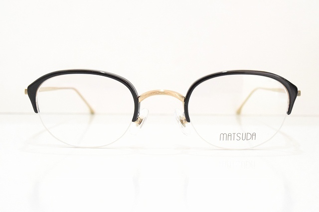 MATSUDA（マツダ）M3034 col.CAR高級メガネフレーム新品 めがね　眼鏡　サングラス　ブロー　彫金　クラシック