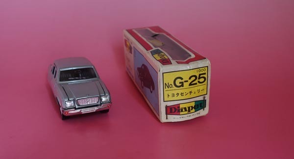 　ヨネザワ　ダイヤペット　ミニカー　トヨタ　センチュリー 　1/40 　no,08-139 箱入　No.G-25　日本製　希少