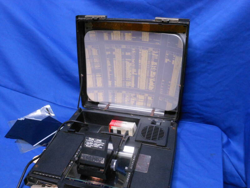 マイクロフッチ リーダーBELL ＆ Howell COMMUTER Ⅱ ビンテージ米軍放出品 231012-90R
