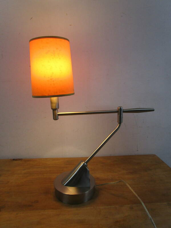 ■得々■ミッドセンチュリー・デザイン/DESK LAMP/swing arm lamp/ヴィンテージ/アドバンス・テクノロジー/重厚5kg/18
