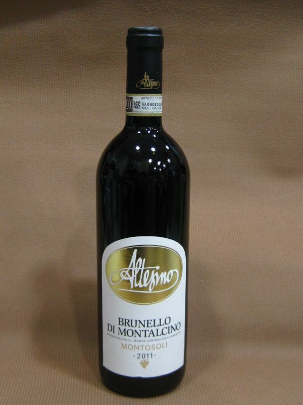 S2-009◆古酒 Altesino BRUNELLO DI MONTALCINO MONTSOLI 2011 アルテジーノ ブルネッロ・ディ・モンタルチーノ モントゾーリ 赤ワイン
