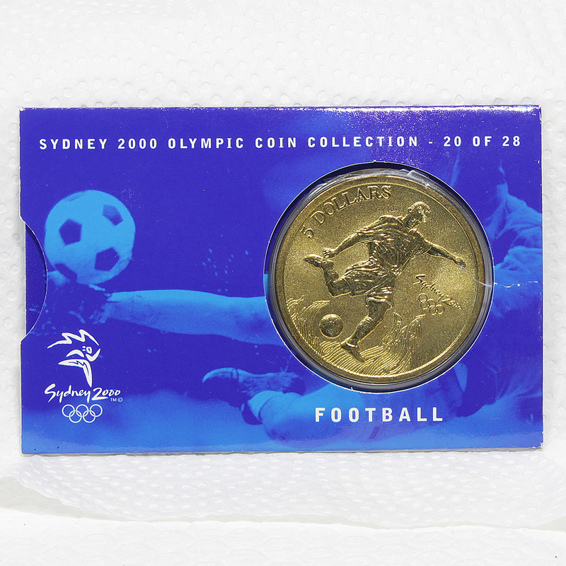 SYDNEY 2000 OLYMPIC COIN COLLECTION FOOTBALL