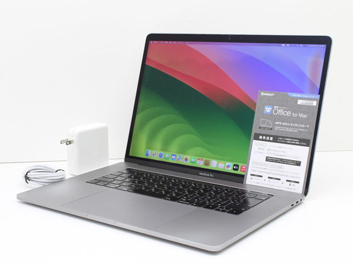 送料無料♪Apple Macbook Pro 15-inch,2018 MR942J/A 新品互換バッテリー Core i7 8850H 2.6GHz メモリ32GB SSD512GB Cランク H62T