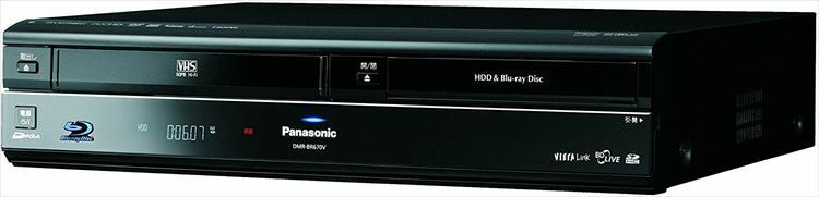 vhs dvd 一体型 ブルーレイレコーダーHDD 320GB 1チューナー Panasonic DIGA DMR-BR670V【中古】
