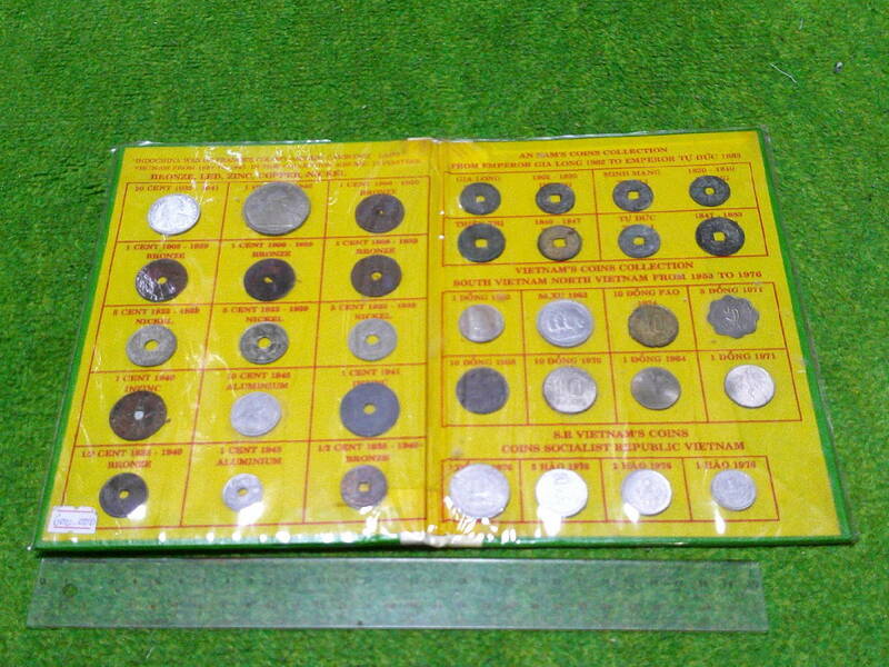 ベトナム 、東洋安南越南：Coins Collection INDOCHINE ーANNAM VIETNAM、アルバム