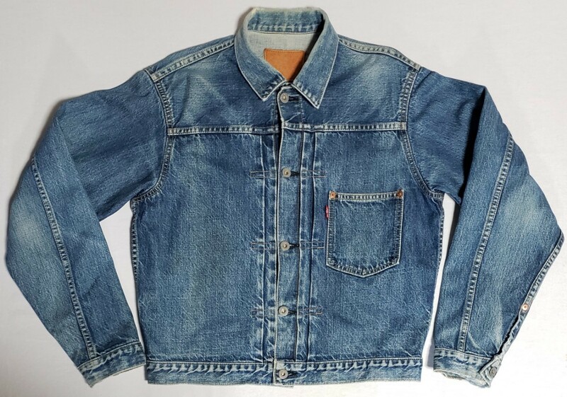 Levi's 71506 XX Gジャン 1st サイズ40 日本製 リーバイス セルビッジ レプリカ Big E 92年製 デニムジャケット シンチバック