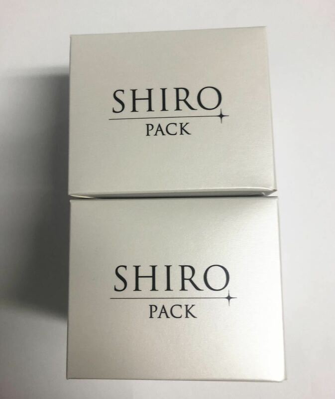 SHIRO　パック 60g ２箱 シロパック　クリームパック