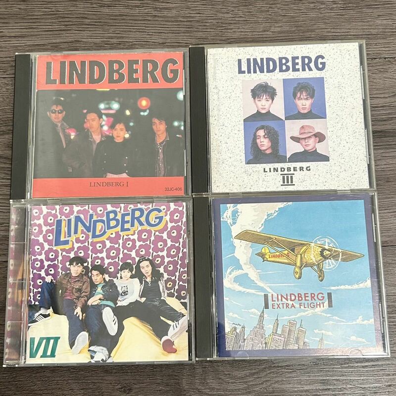 ＣＤ4枚　リンドバーグ　LINDBERG　LINDBERGⅠ　LINDBERGⅢ　EXTRA FLIGHT　LINDBERGⅦ