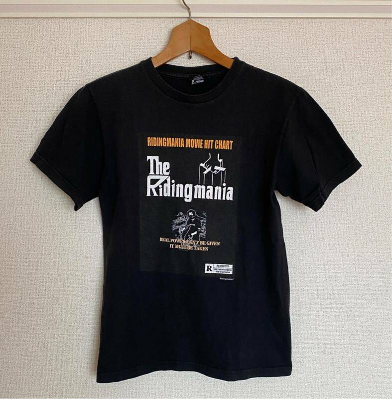 USA製 RIDINGMANIA ゴッドファーザー パロディTシャツ S 検 パタゴニア