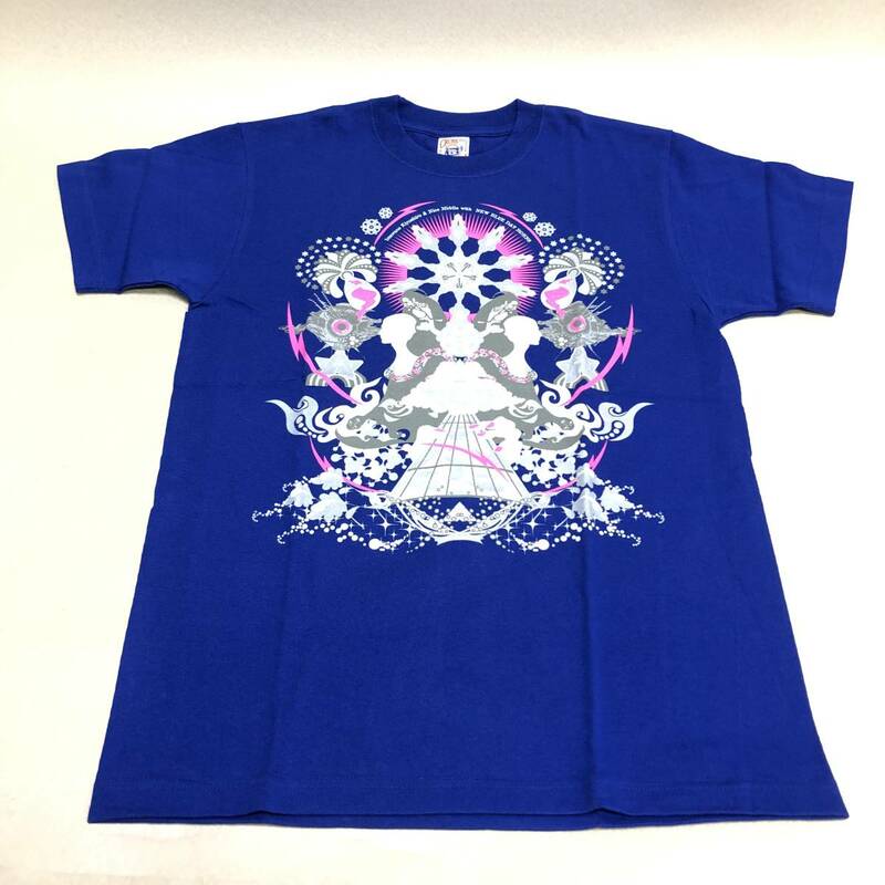 【デッドストック 忌野清志郎 2005 GOD TOUR 35周年 Tシャツ 半袖 ブルー】クリックポスト