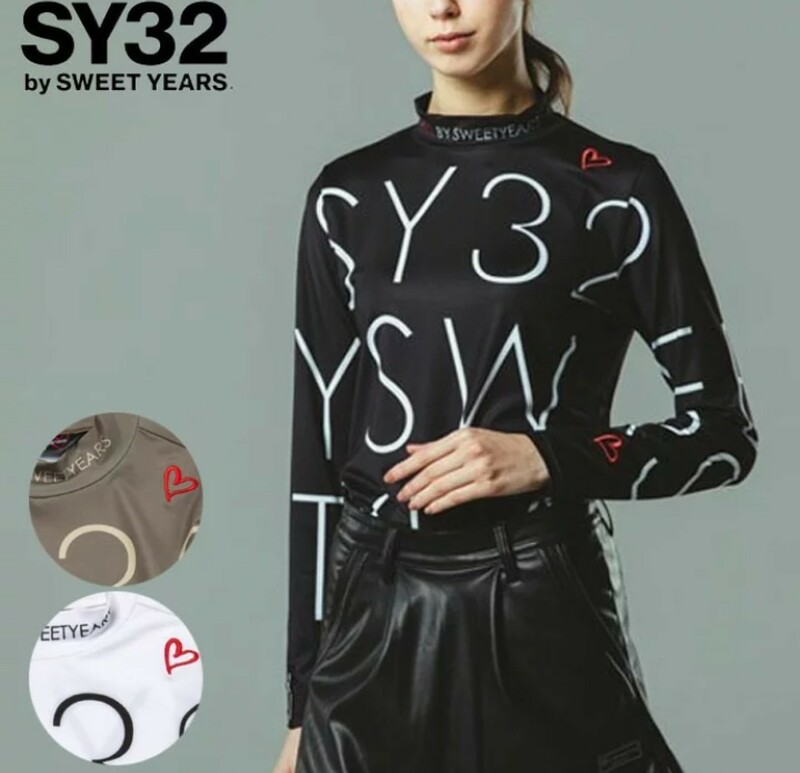 未使用　SY32 インナーシャツ 長袖シャツサイズM モック