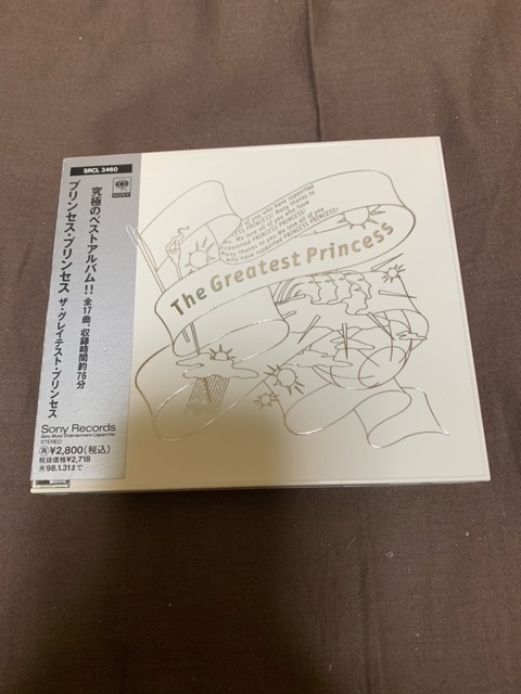 コレクション放出 プリンセス・プリンセス ザ・グレイテスト・プリンセス 初回盤