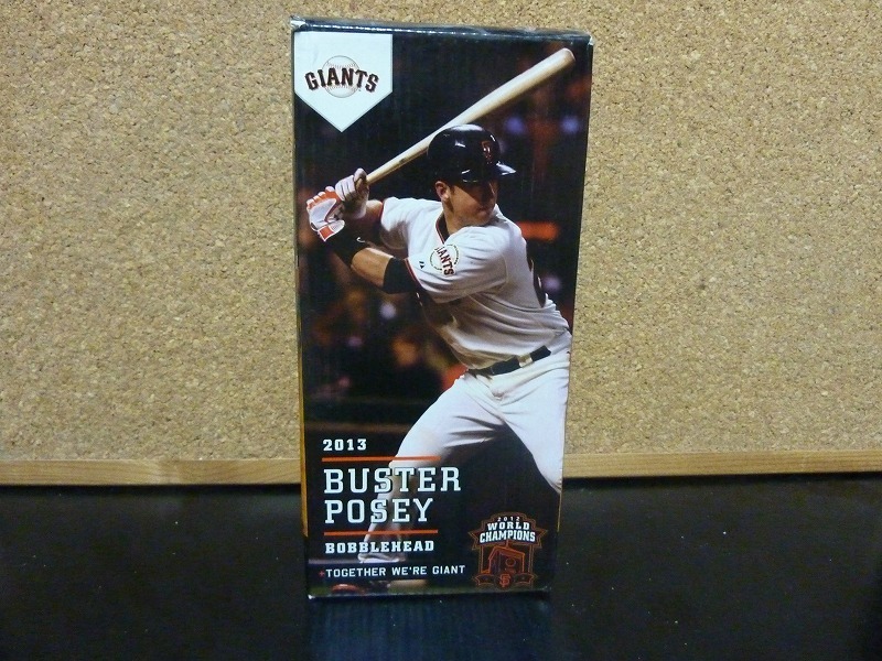 MLB　サンフランシスコジャイアンツ　２０１３　Buster　Posey　バスターポージー　MVPボブルヘッド