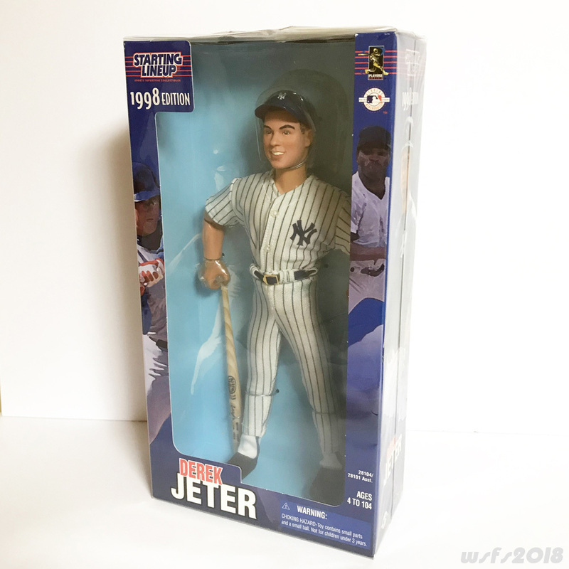 【MLB/新品】STARTING LINEUP デレクジーター(1998 YANKEES) フィギュア【KENNER/ケナー】