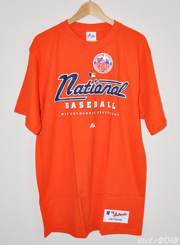 【野球/MLB/未使用品】オールスター2005 オーセンティックTシャツ（ナショナルリーグ）【Majestic/マジェスティック】all-star detroit