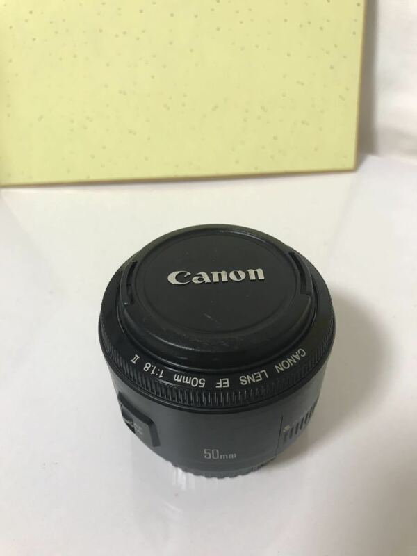 Canon キャノン EF 50mm 1:1.8 II カメラレンズ