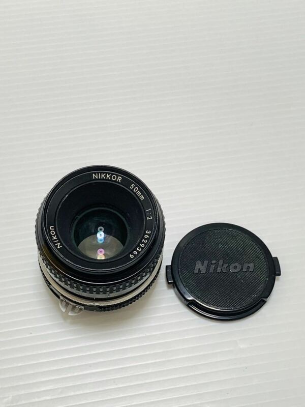 Nikon ニコン NIKKOR 50mm 1:2 カメラレンズ 3629396