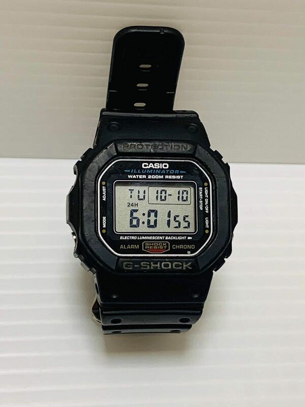 CASIO カシオ GSHOCK Gショック DW-5600E shock resist 腕時計 動作確認済み