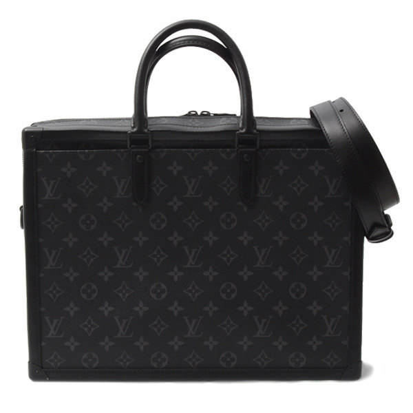 ルイヴィトン バッグ メンズ モノグラムエクリプス ソフトトランクブリーフケース Louis Vuitton M44952 中古