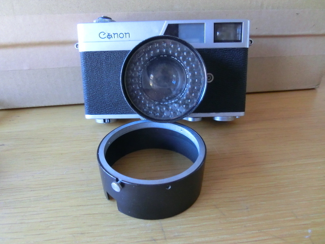 カメラ　CANON キャノン　Canonet　ＳＥ45㎜　1：1.9