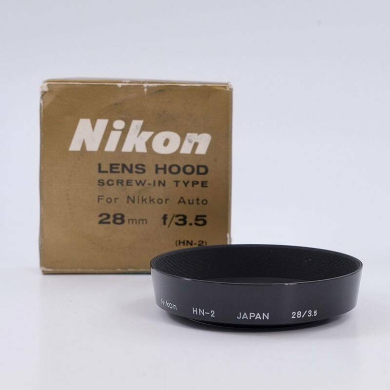 Nikon ニコン HN-2 レンズフード 28mm f/3.5 For Nikkor Auto