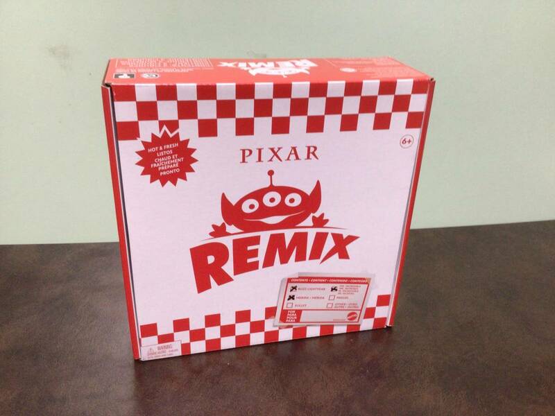 ⑧⑧新品★ディズニー PIXAR REMIX トイストーリー エイリアン フィギュア 三体セット 海外物