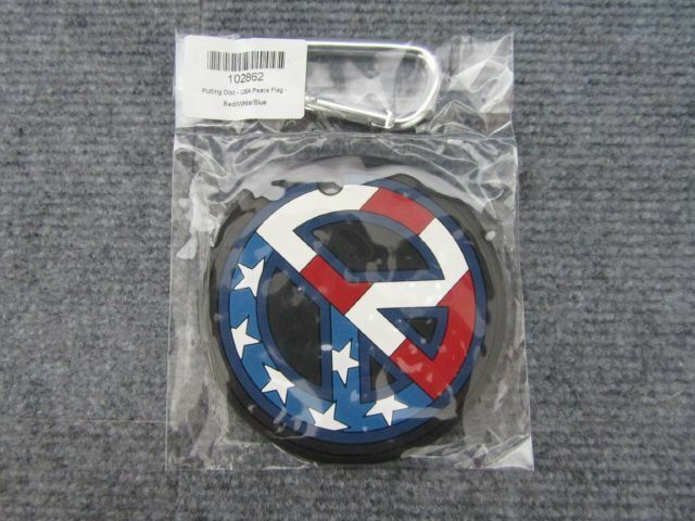 【California Gallery Limited】♪新品[705] Scotty Cameron 2021 USA Peace Flag Putting Disc/スコッティキャメロン/USAピースフラッグ