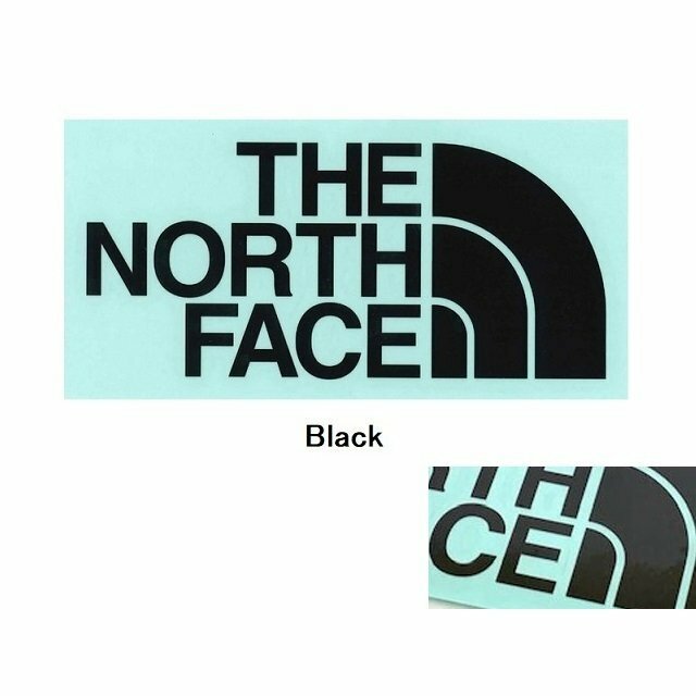 ノースフェイス Cutting Sticker NN32347 black 新品 カッティング ステッカー 防水素材
