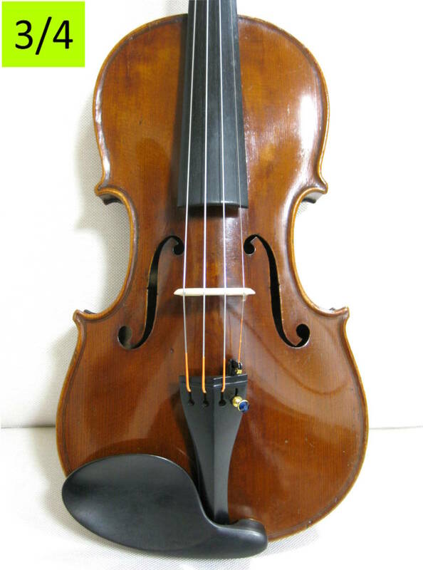※動画あり 【セミオールド3/4】 特上級 フランス製 ca.1850 バイオリン メンテナンス・調整済み