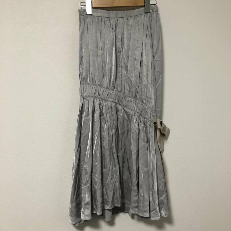 LE CIEL BLEU 36 ルシェルブルー スカート ロングスカート Skirt Long Skirt 灰 / グレー / 10010612