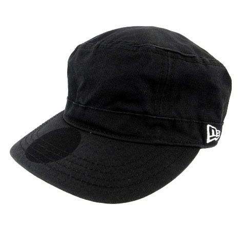 ニューエラ NEW ERA ワークキャップ 帽子 ロゴ刺繍 ブラック 黒 58.7cm メンズ