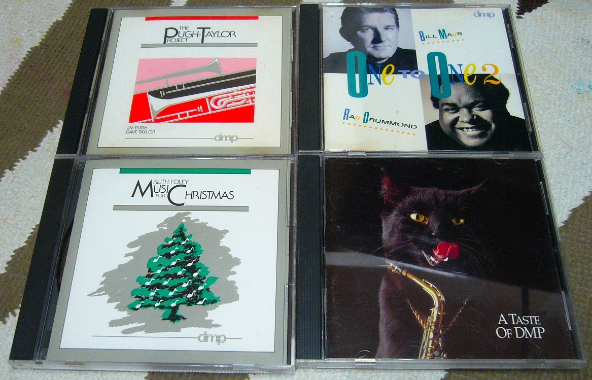 4枚 dmp TASTE OF DMP テイスト オブ PUGH TAYLOR Bill Mays ビル メイズ Ray Drummond レイ ドラモンド One To One Keith Foley Christmas