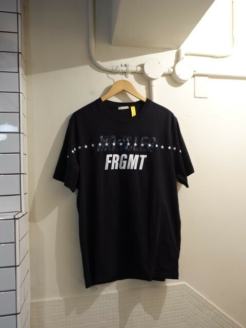 モンクレール　×　フラグメントデザイン　HIROSHI FUJIWARA　Tシャツ　美品　正規品　サイズL