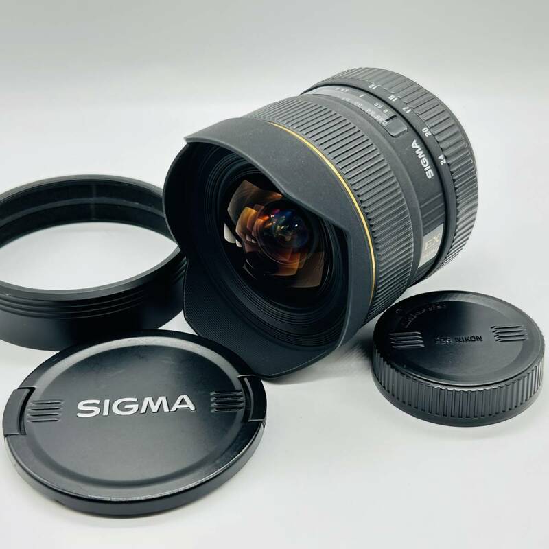 ★良品★ SIGMA シグマ AF 12-24mm F4.5-5.6 EX DG ASPHERICAL HSM 【Nikon ニコン Fマウント】 #0704