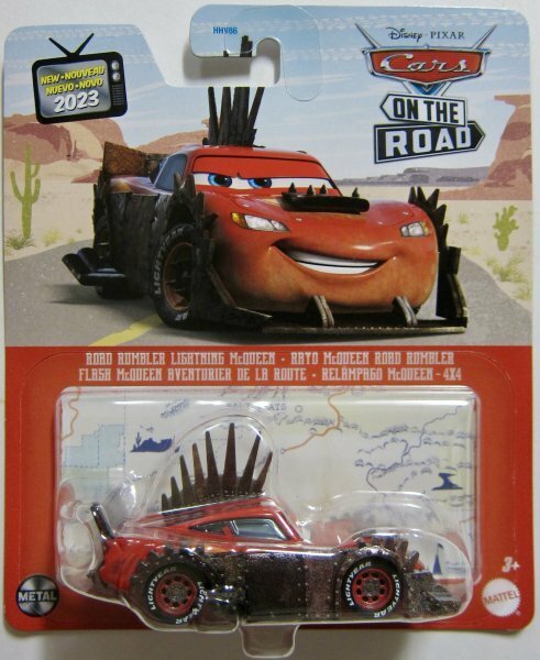 マテル カーズ 2023 ロードランブラー ライトニングマックィーン ミニカー CARS ON THE ROAD カーズオンザロード マッドマックス MAD MAX