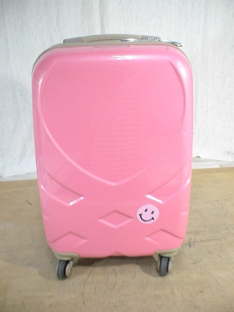 3991　UNITED COLORS OF BENETTON　ピンク　スーツケース　キャリケース　旅行用　ビジネストラベルバック