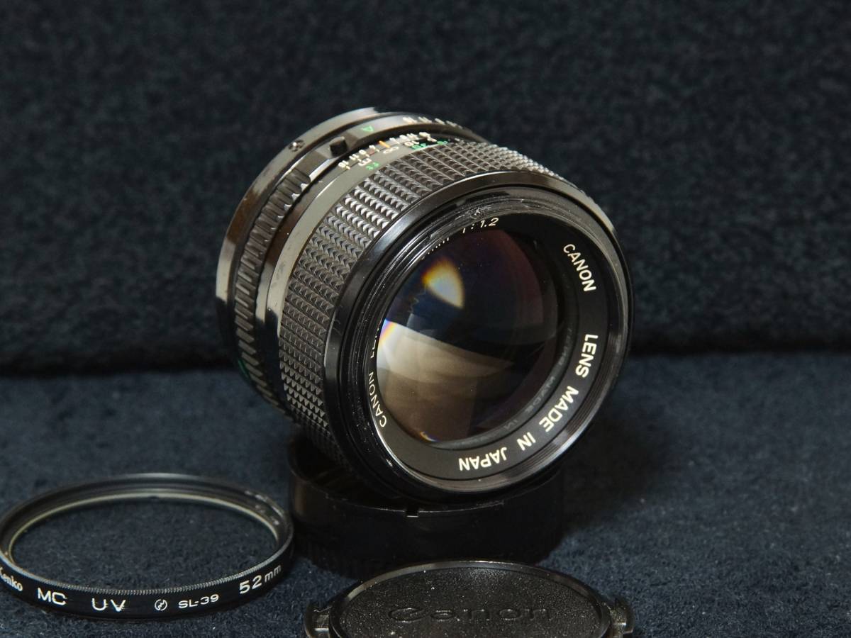 Canon NewFD50mm F1.2 標準レンズ【Operation Confirmed・動作確認済】
