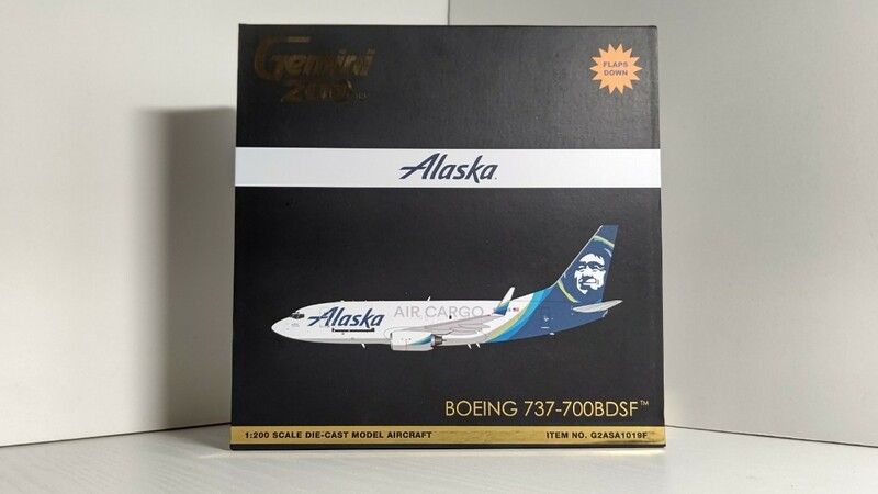 1/200 Gemini200 / Alaska Airlines アラスカ航空 BOEING 737-700BDSF 貨物機