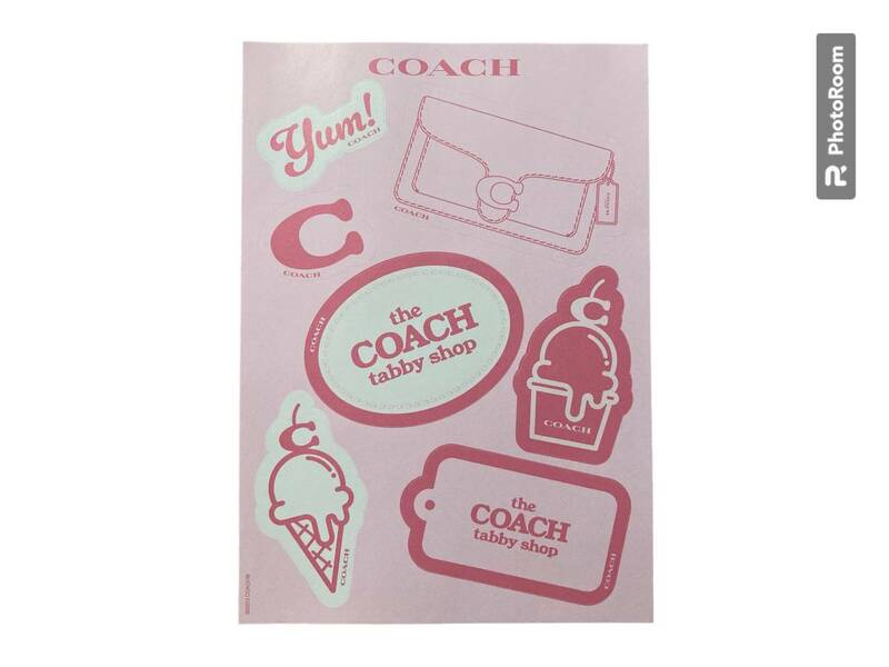 COACH ステッカーセット 非売品 レア NYC ニューヨーク コーチ ソフトクリーム