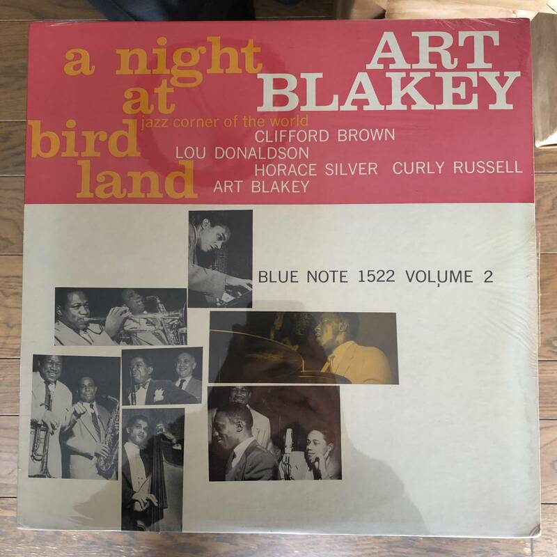A Night at Bird Land Vol.2 / Art Blakey / Blue Note 1522 /FS /未開封