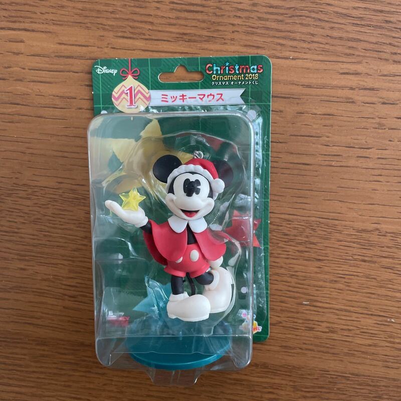 【新品未開封】2018 Disney ディズニー クリスマスオーナメントくじ 1.ミッキーマウス