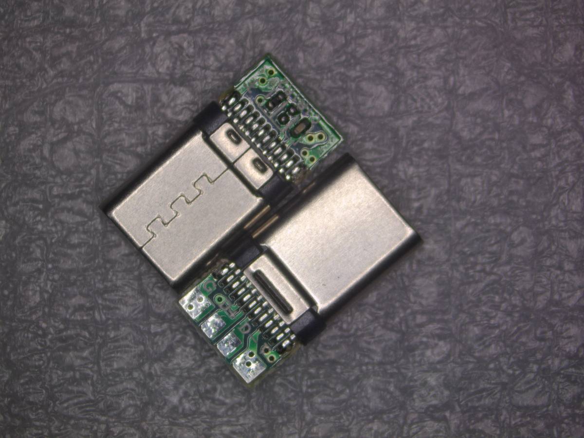 USBタイプC,ソケット、オス、充電器側　1個