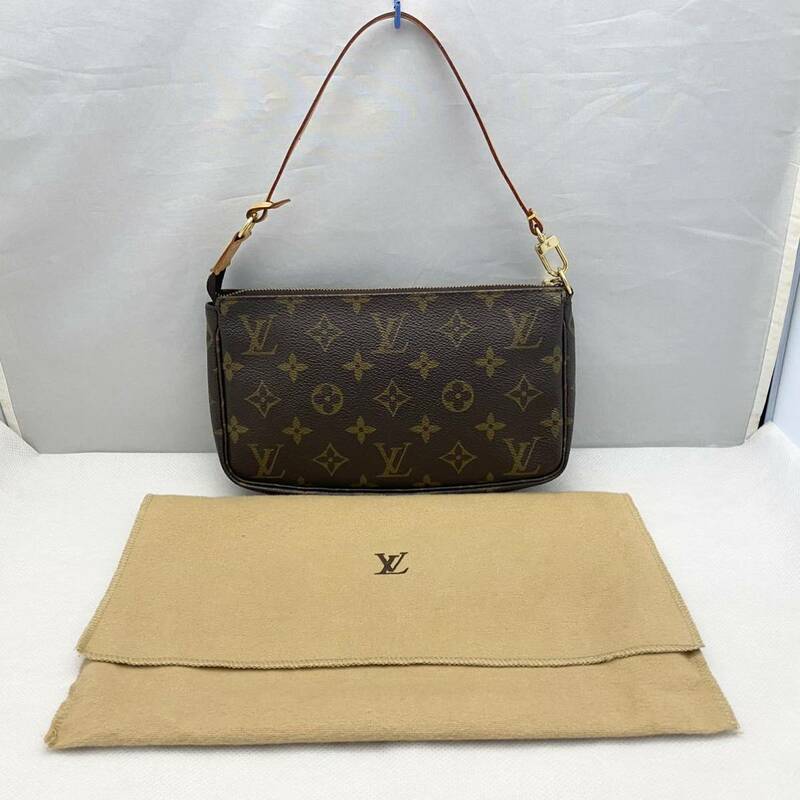 美品☆LOUIS VUITTON（ルイ・ヴィトン）モノグラム ポシェット アクセソワール アクセサリーポーチ 袋付き